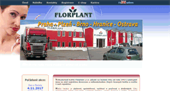 Desktop Screenshot of florplant.cz