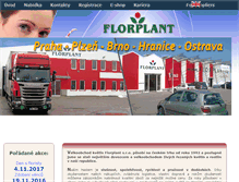 Tablet Screenshot of florplant.cz